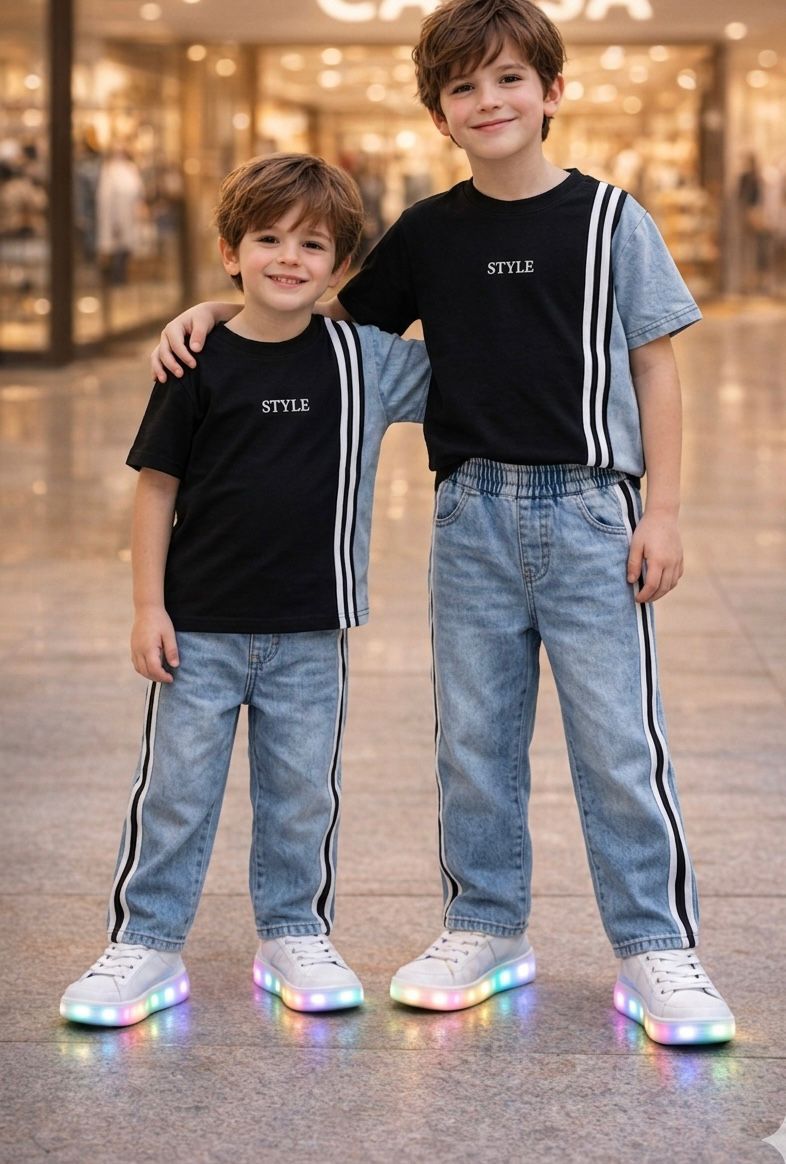 Perfect Oversize Kot Çocuk Takım - 5/14 Yaş - 31726