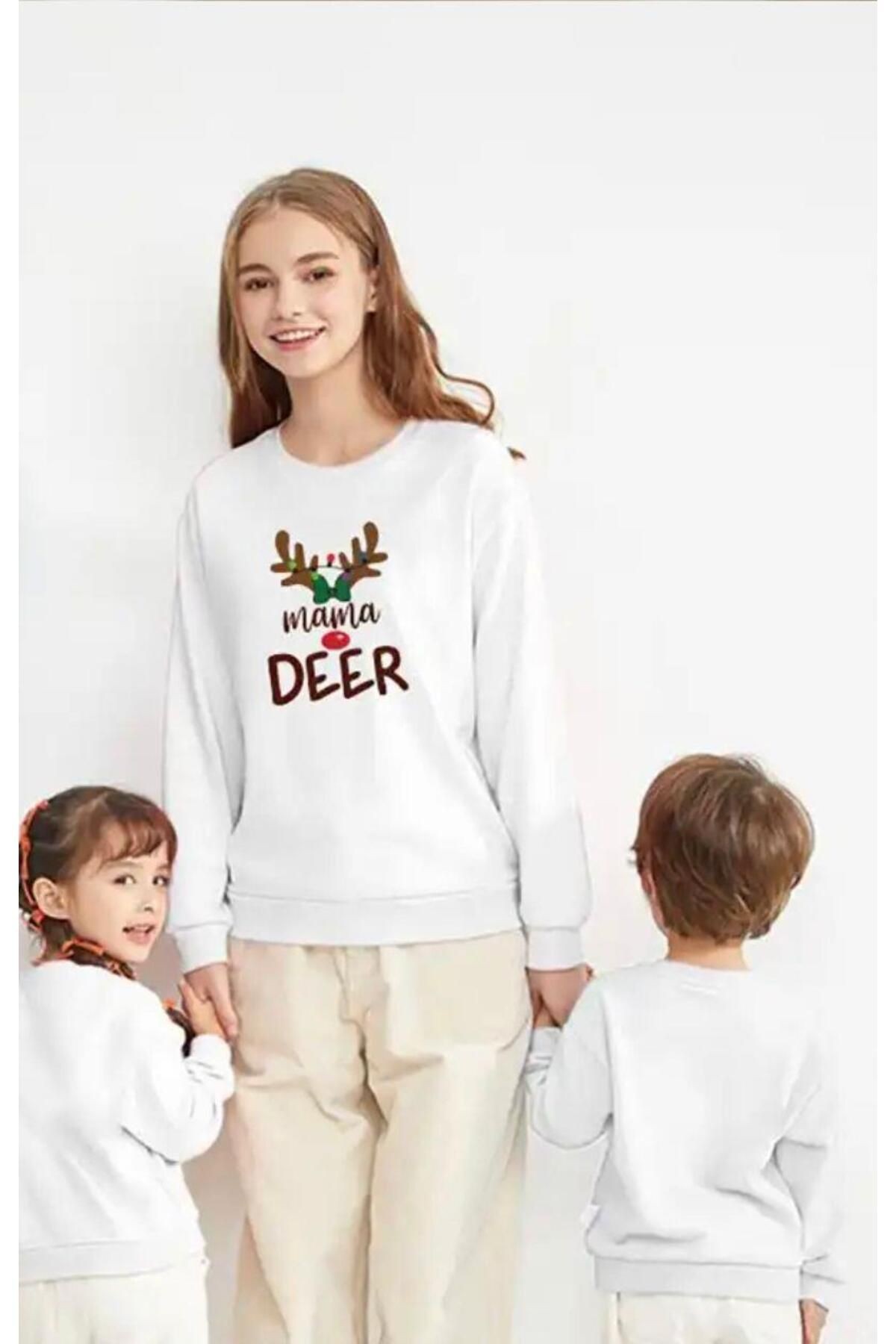 Aile Yılbaşı Kombin Sweat Yeniyıl (ADET FİYATIDIR)
