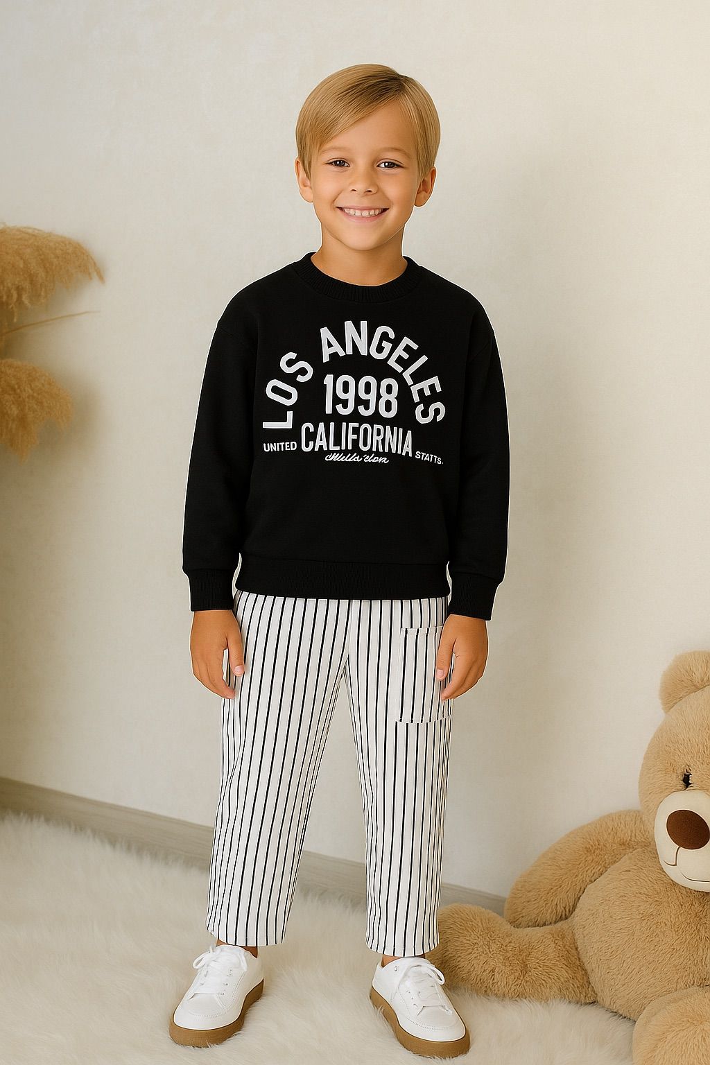 Tarz Erkek Çocuk Alt Üst Takım - 3/10 Yaş - 31509