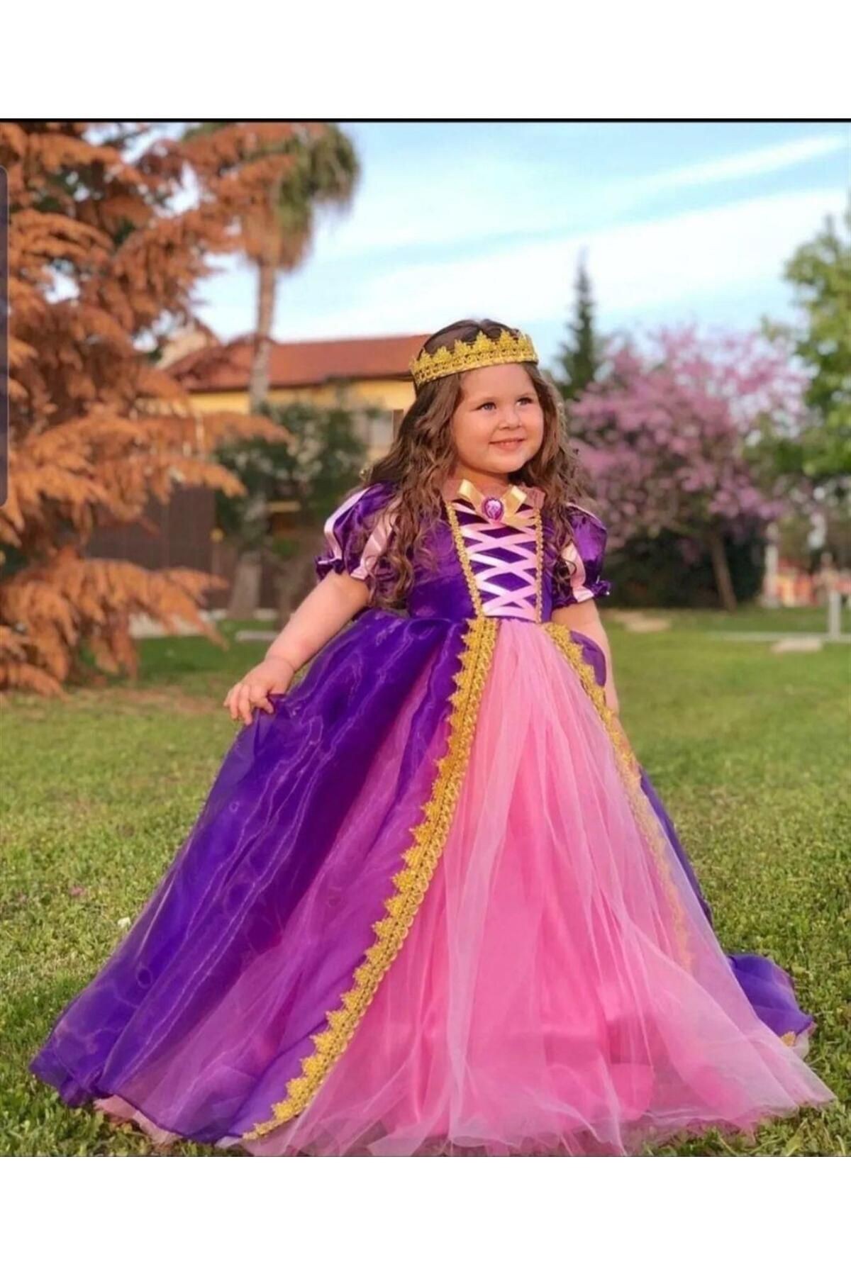 Kokoş Rapunzel Elbise