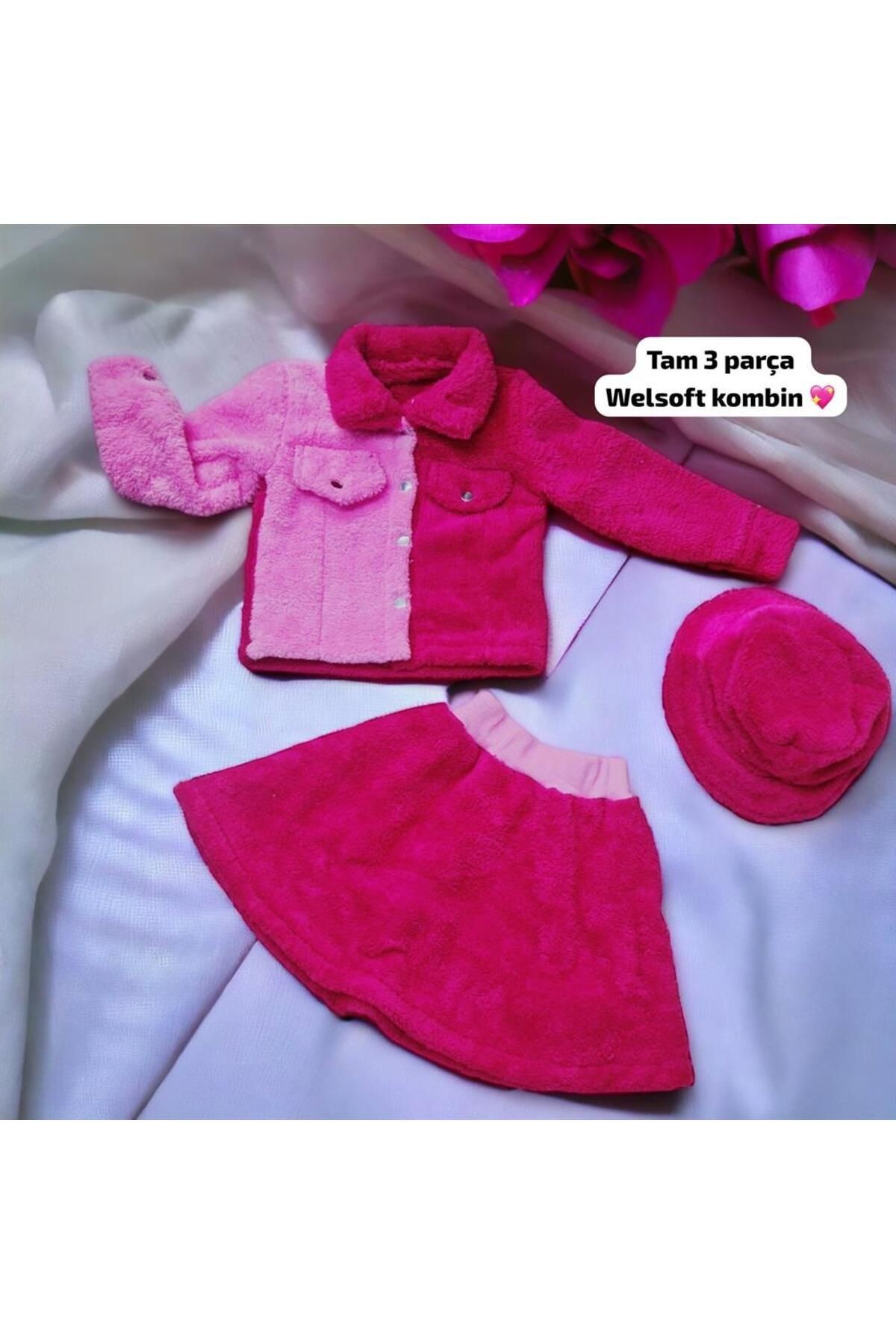Pink Colors Welsoft 3 Parça Takım