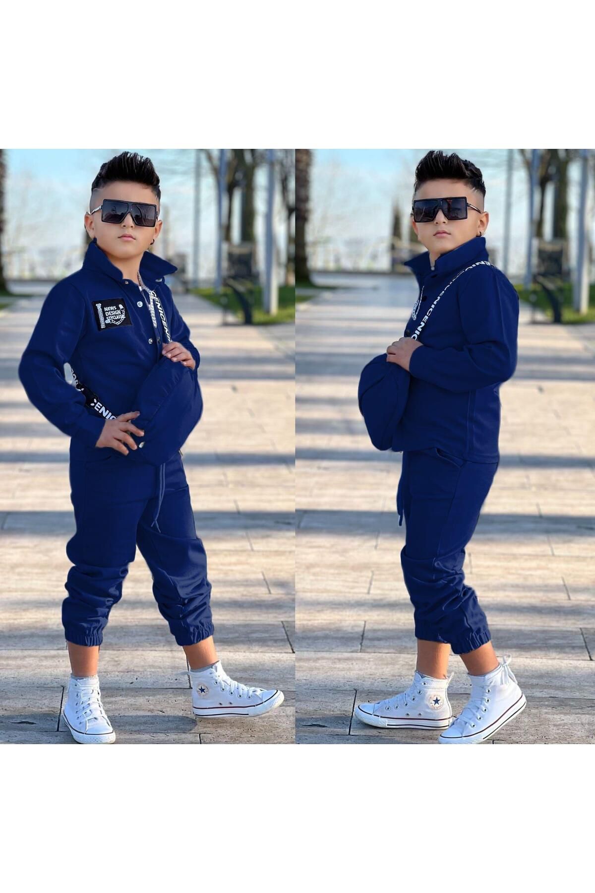 Erkek Çocuk Çanta Hediyeli Takım