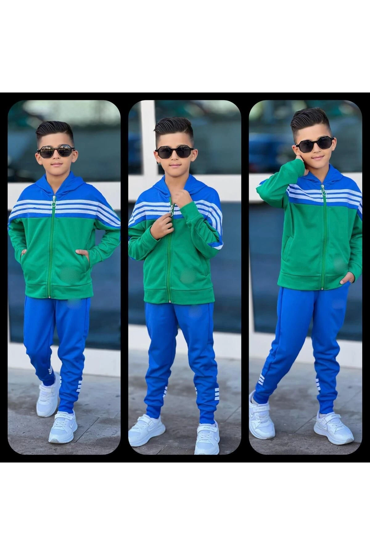 Ads Sport Fermuarlı Eşofman Takım