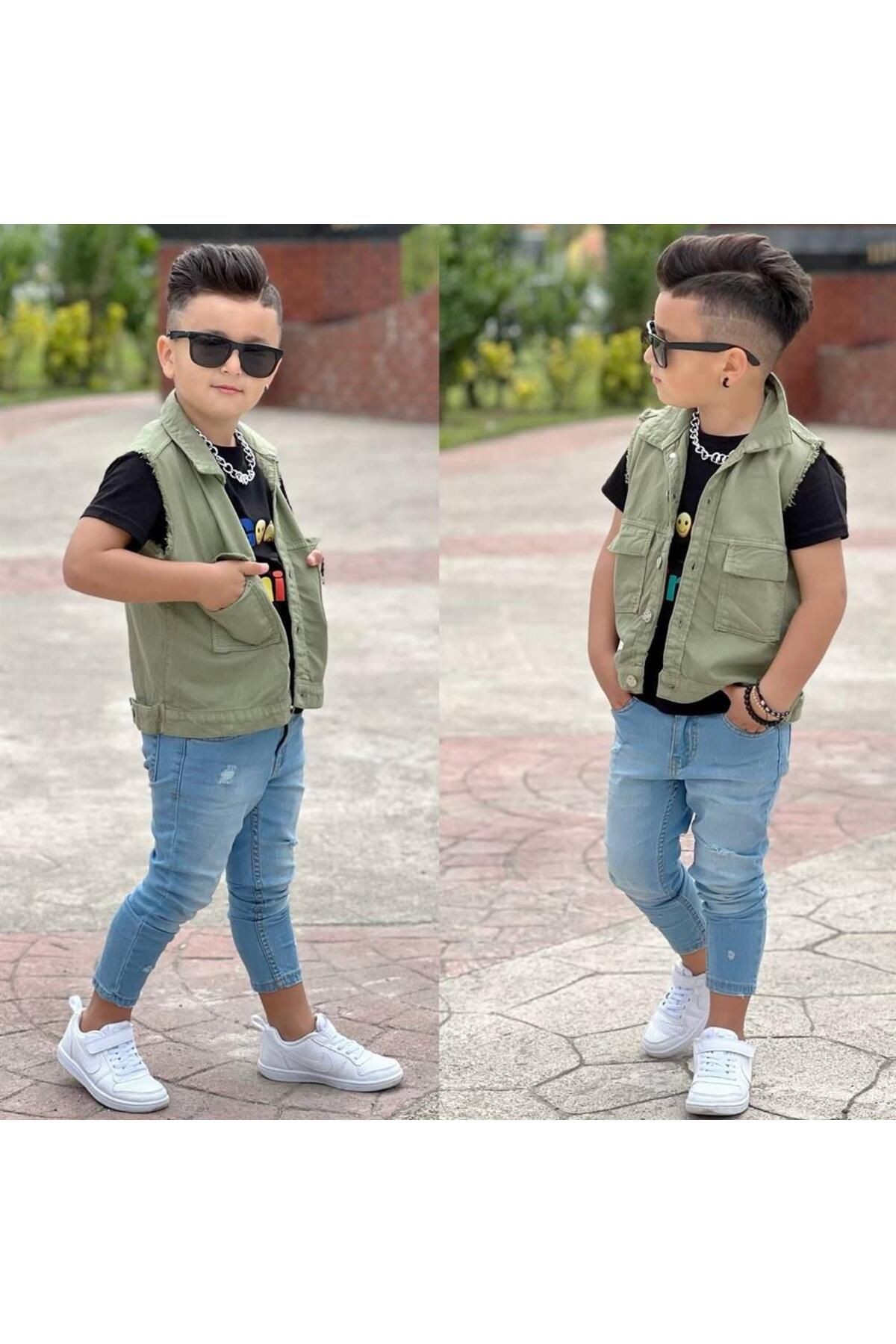 New Model Yelekli Tarz Takım