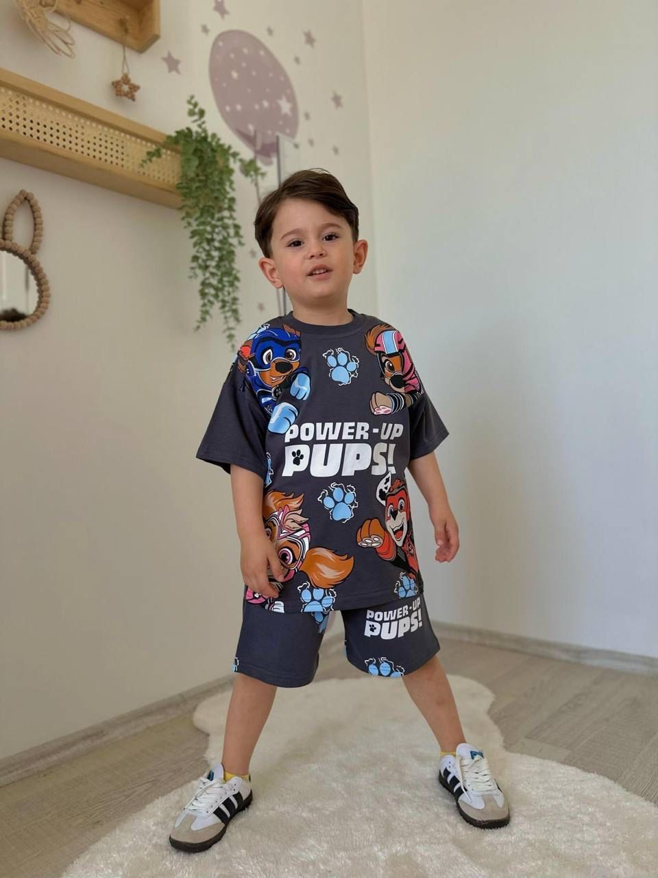 Powr-up Pups Şortlu Erkek Takım