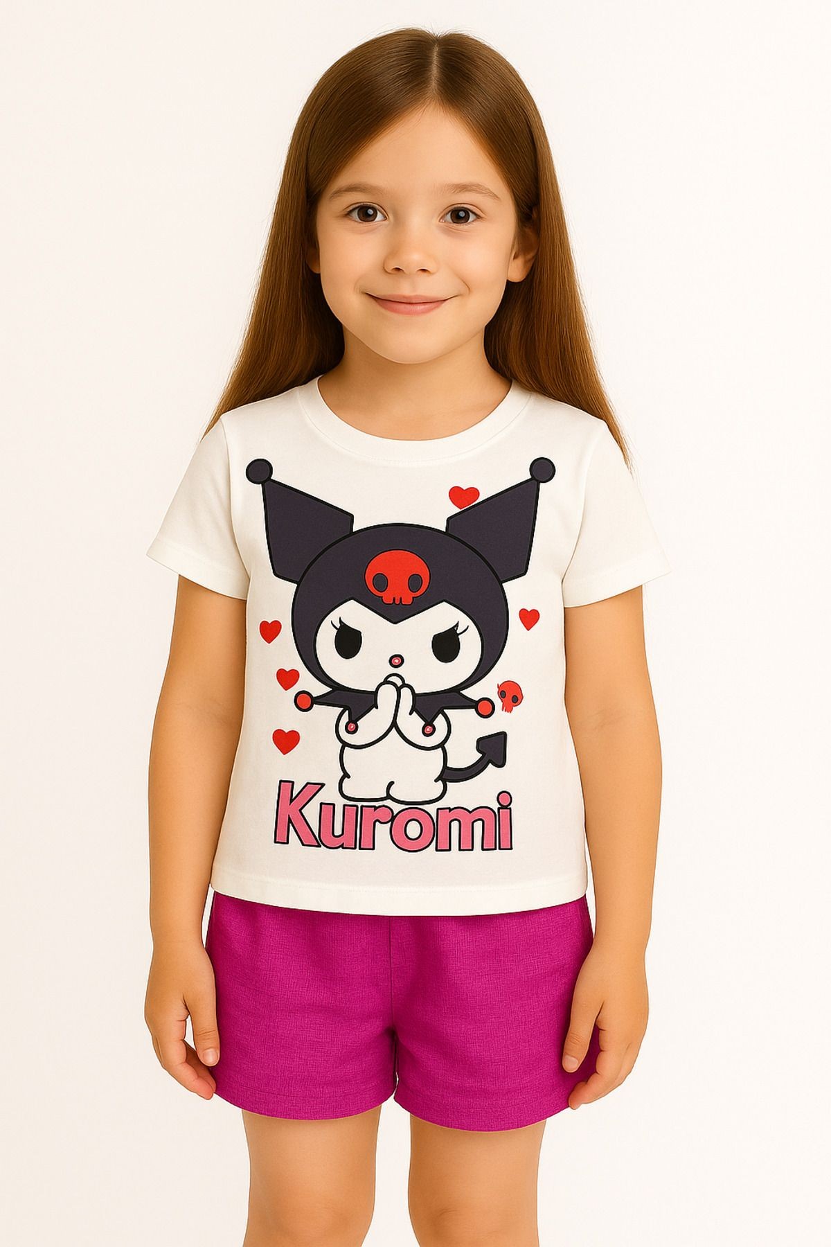 Kuromi Çocuk Takımı | 3-10 Yaş | Unisex | Kampanyalı Fiyat