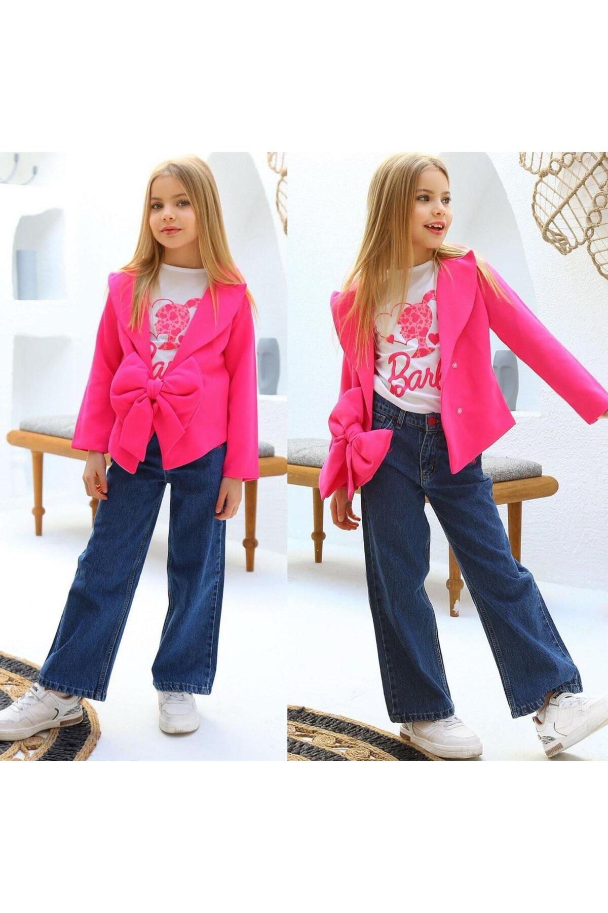 Kız Çocuk Pink Love Takım