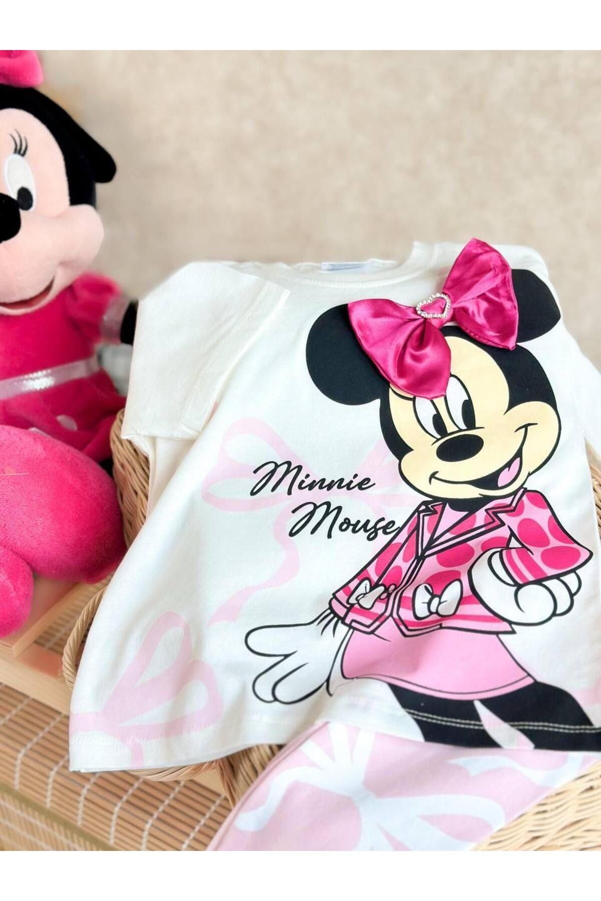 Mnnie Mouse Taytlı Takım