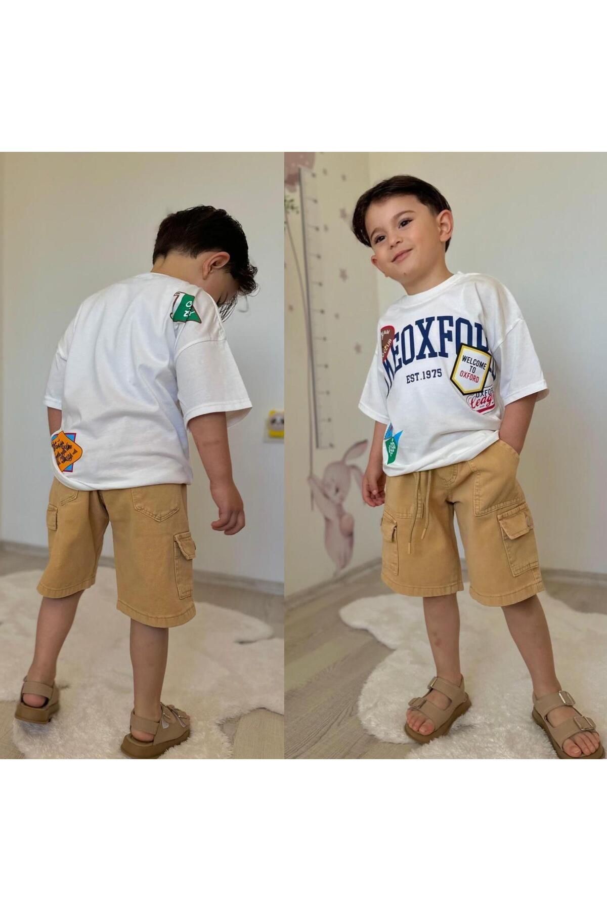 Erkek Tarz Şortlu Takım
