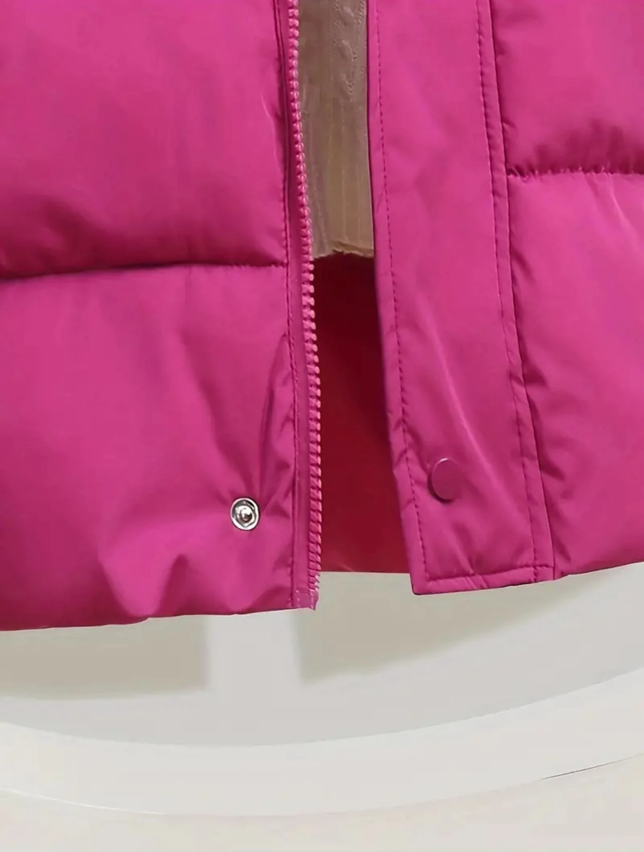 Kız Çocuk Kapüşonlu Şişme Mont - 7/14 Yaş - 31482