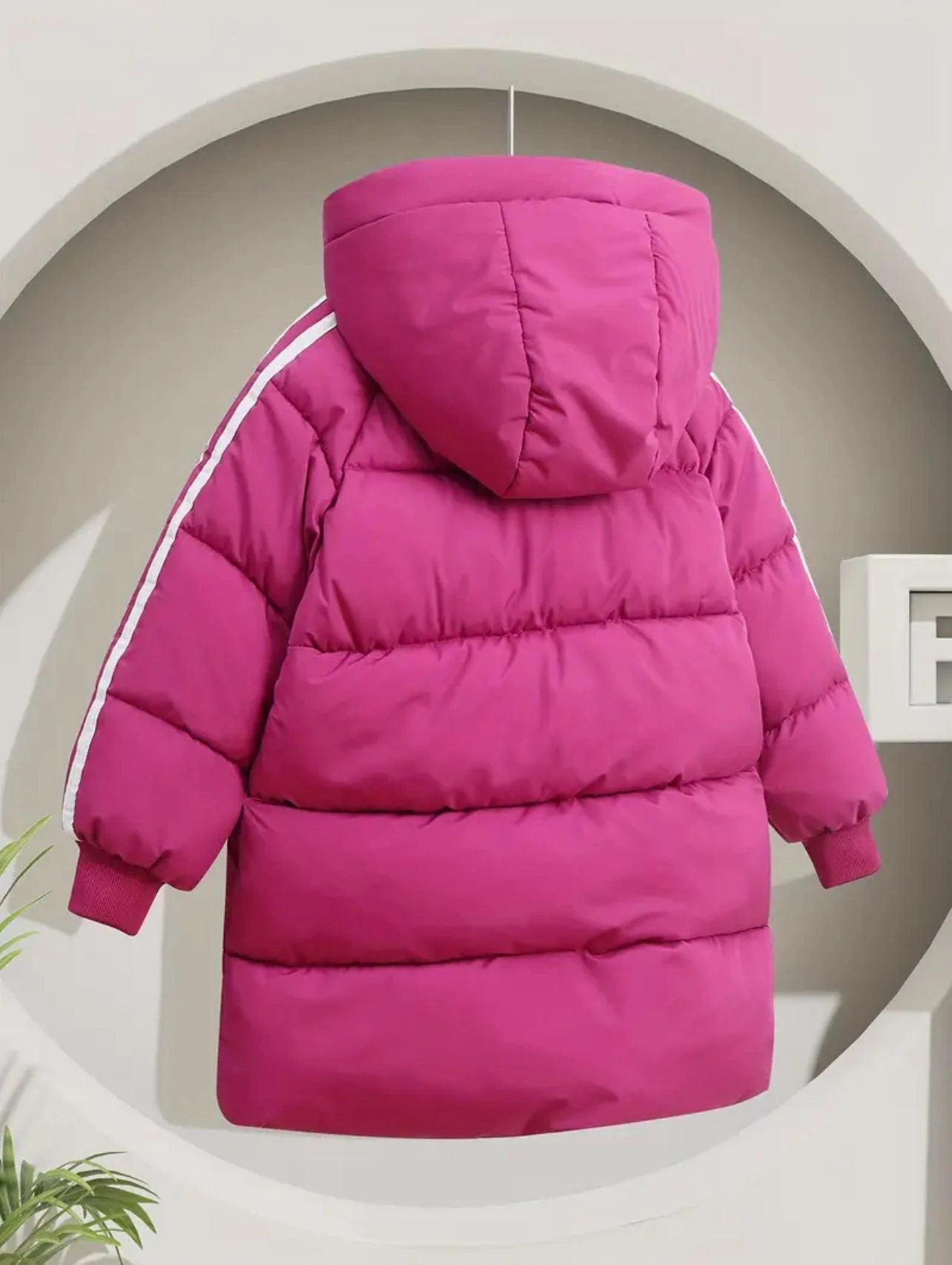 Kız Çocuk Kapüşonlu Şişme Mont - 7/14 Yaş - 31482