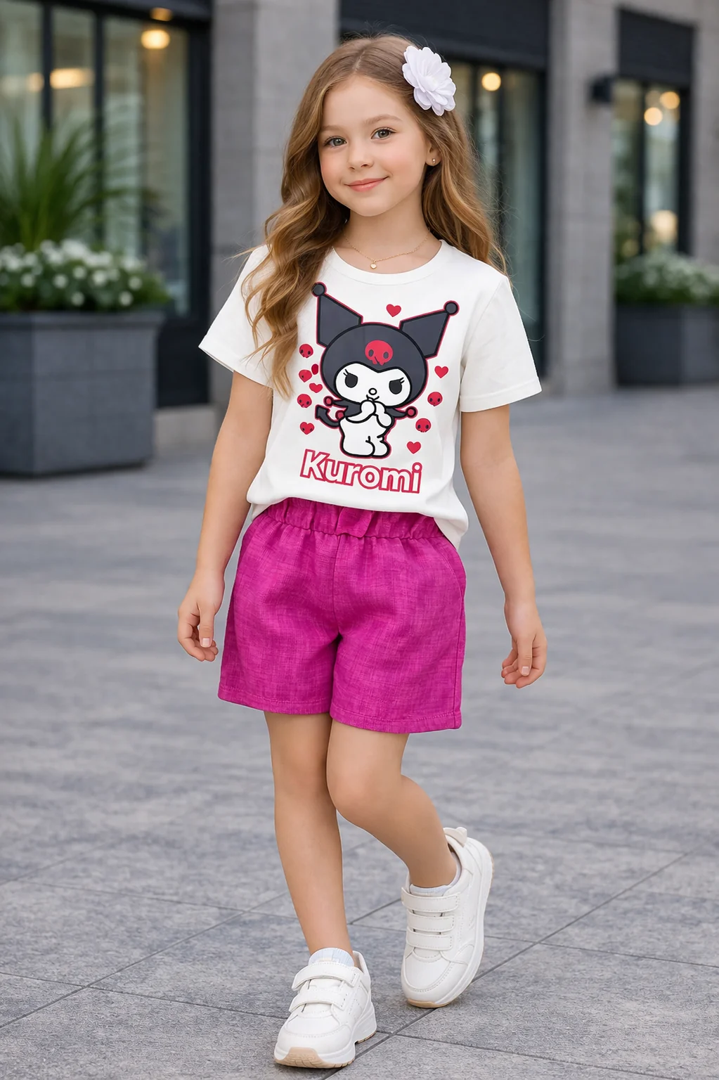 Kuromi Çocuk Takımı | 3-10 Yaş | Unisex | Kampanyalı Fiyat - 31395