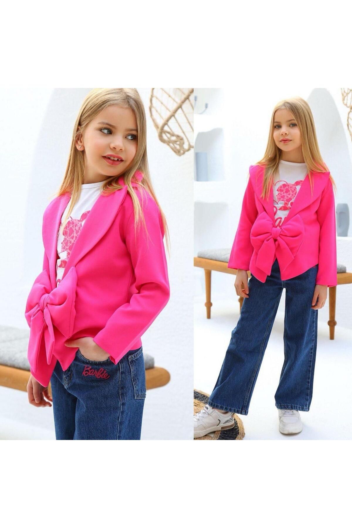 Kız Çocuk Pink Love Takım