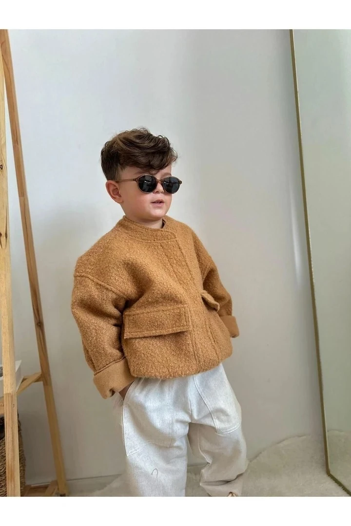 Kaşe Çocuk Ceket