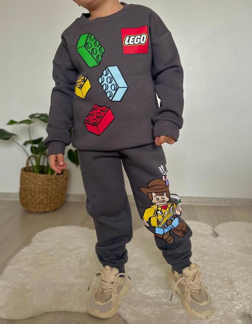 Lego x Toy Story Çocuk Eşofman Takımı – Antrasit (31490) 3-10 Yaş - 31490