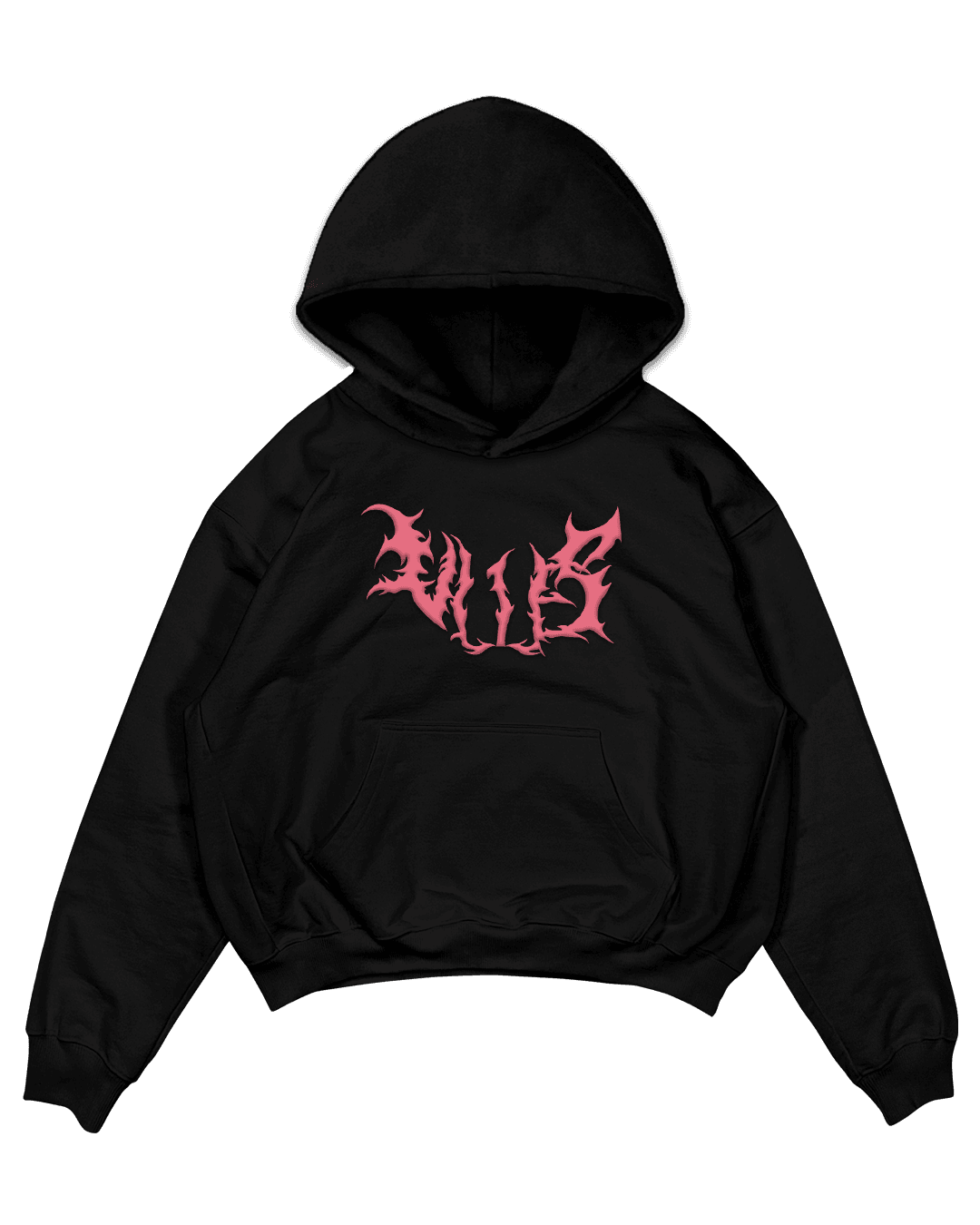 Heartbreaker Detaylı Hoodie Puff Baskı - V'lies