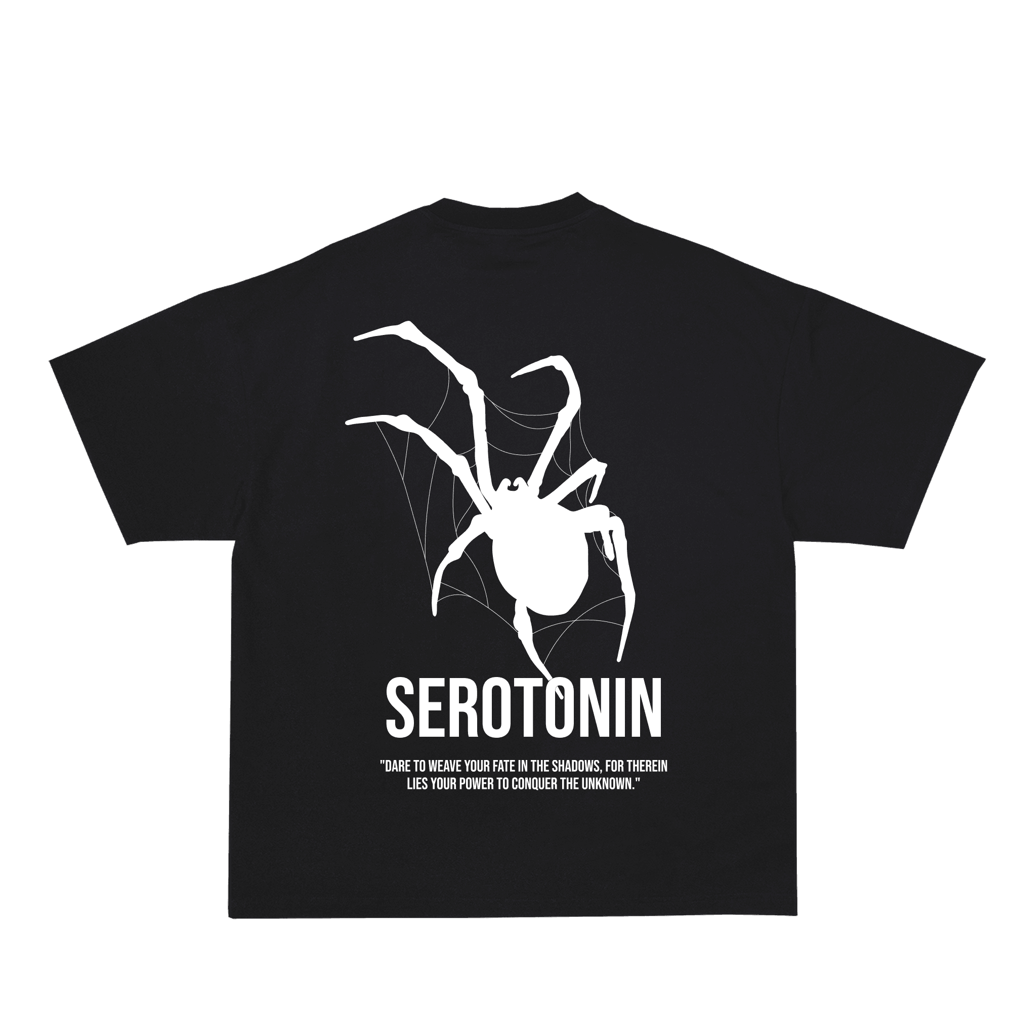 Serotonin T-Shirt Puff Baskı - V'lies