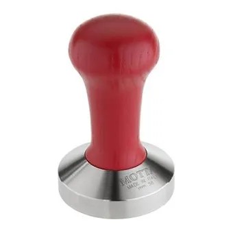 Motta 8100/R Pressino Caffè Piano Tamper, 58 mm, Kırmızı