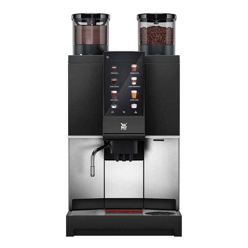 WMF 1300S Full Otomatik Kahve Makinesi, 1 Öğütücü, 1 Çikolata Slotu (Basic Milk) 