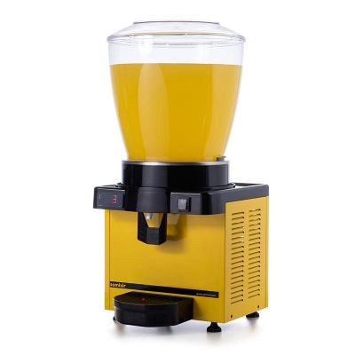 Samixir S22 Panaromik Dijital Soğuk İçecek Dispenseri, 22 L, Sarı