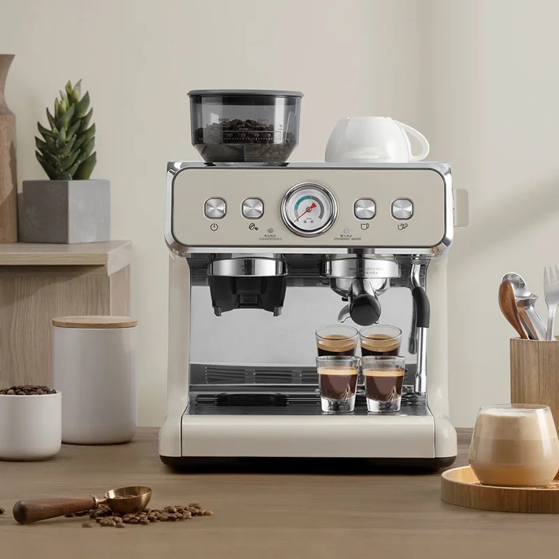 Gtech AC-517EC  ev tipi öğütücülü barista espresso kahve makinesi 1 gruplu 