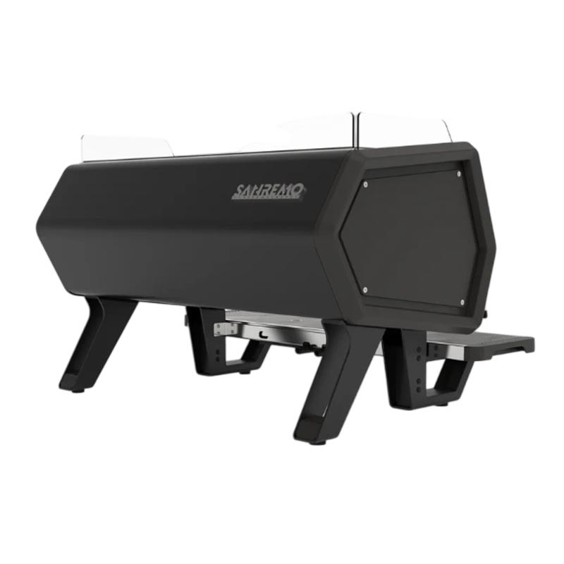 Sanremo D8 Tam Otomatik Espresso Kahve Makinesi, 2 Gruplu, Siyah