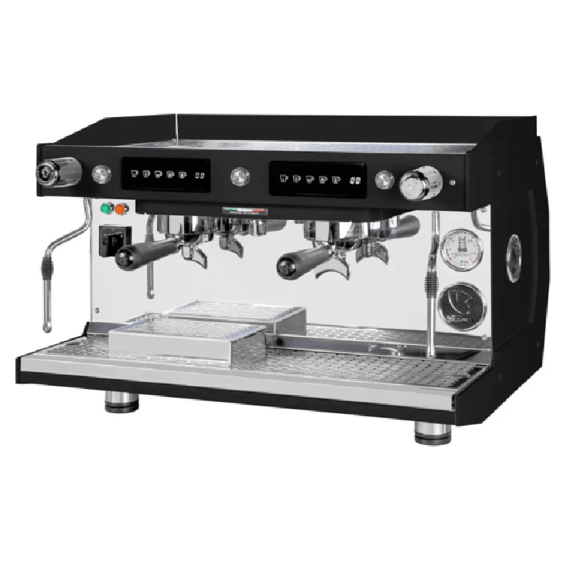 Brugnetti Luna Tall Cup Tam Otomatik Espresso Kahve Makinesi, 2 Gruplu, Siyah