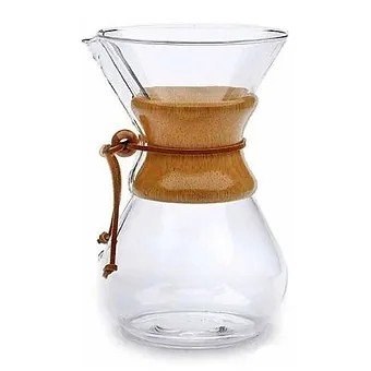 Epinox CK-800A Chemex, Ahşap Tutacaklı, 800 ml, 6 Bardak