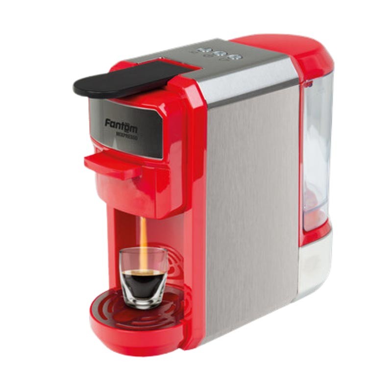 Fantom KS 1450 Mixpresso Kapsül Kahve Makinesi, Nespresso Kapsül Uyumlu, Kırmızı