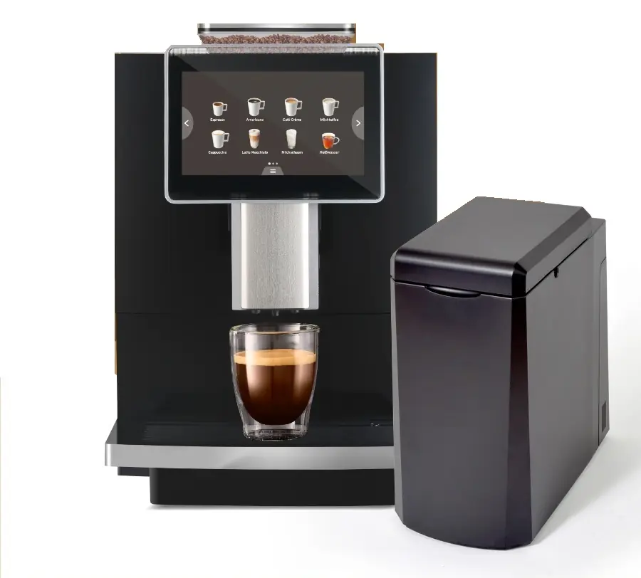 Dr.Coffee F10 Süper Otomatik Kahve Makinesi + Süt Soğutucu