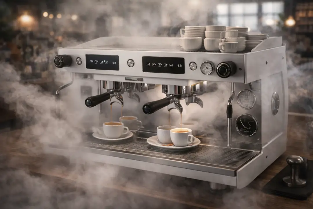 Brugnetti Luna Beyaz Espresso Makinesi