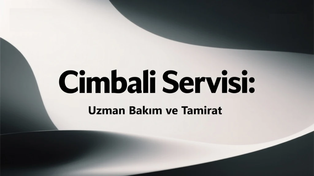 Cimbali Servisi: Uzman Bakım ve Tamirat