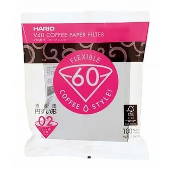 Hario V60 02 Dripper Filtre Kahve Kağıdı, 100 Adet
