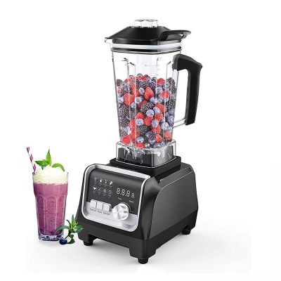 Vosco VHS-206C Pro Dijital Buz Kırıcı Bar Blender, 2 L, 2200 W, Siyah