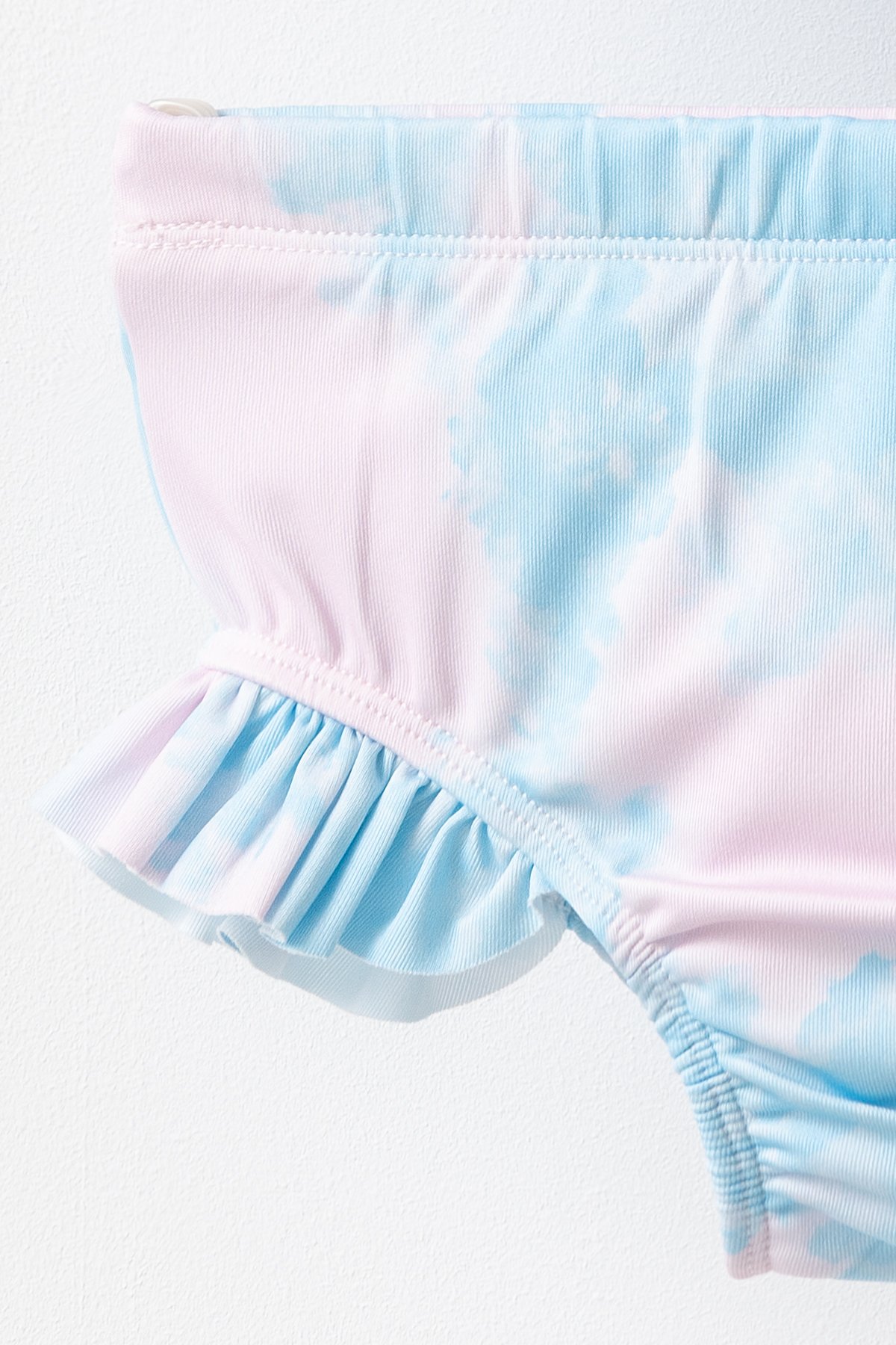 Ruelle Batik Desenli Kız Çocuk Mayo Bikini Takım