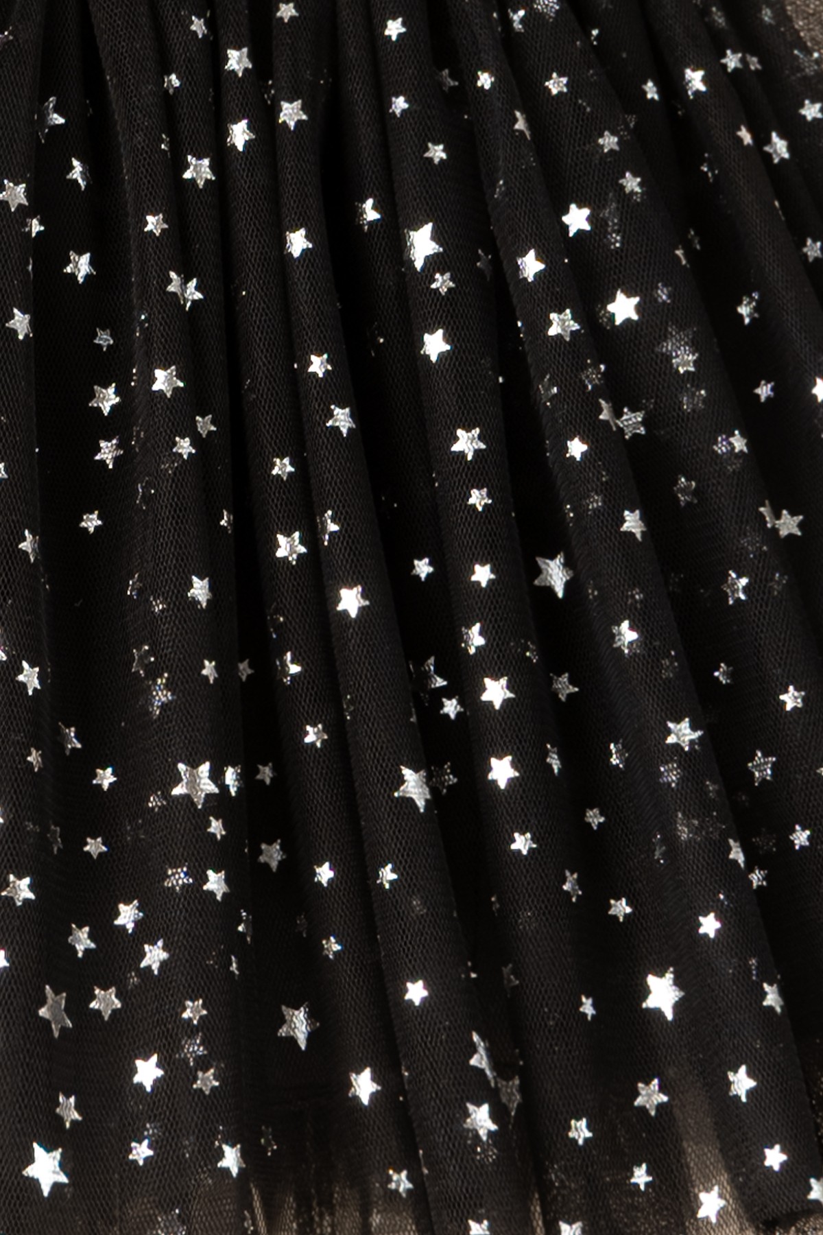 Twinkle Yıldız Detaylı Astarlı Tütü Etek (23 Nisan - Cumhuriyet Bayramı) - Siyah