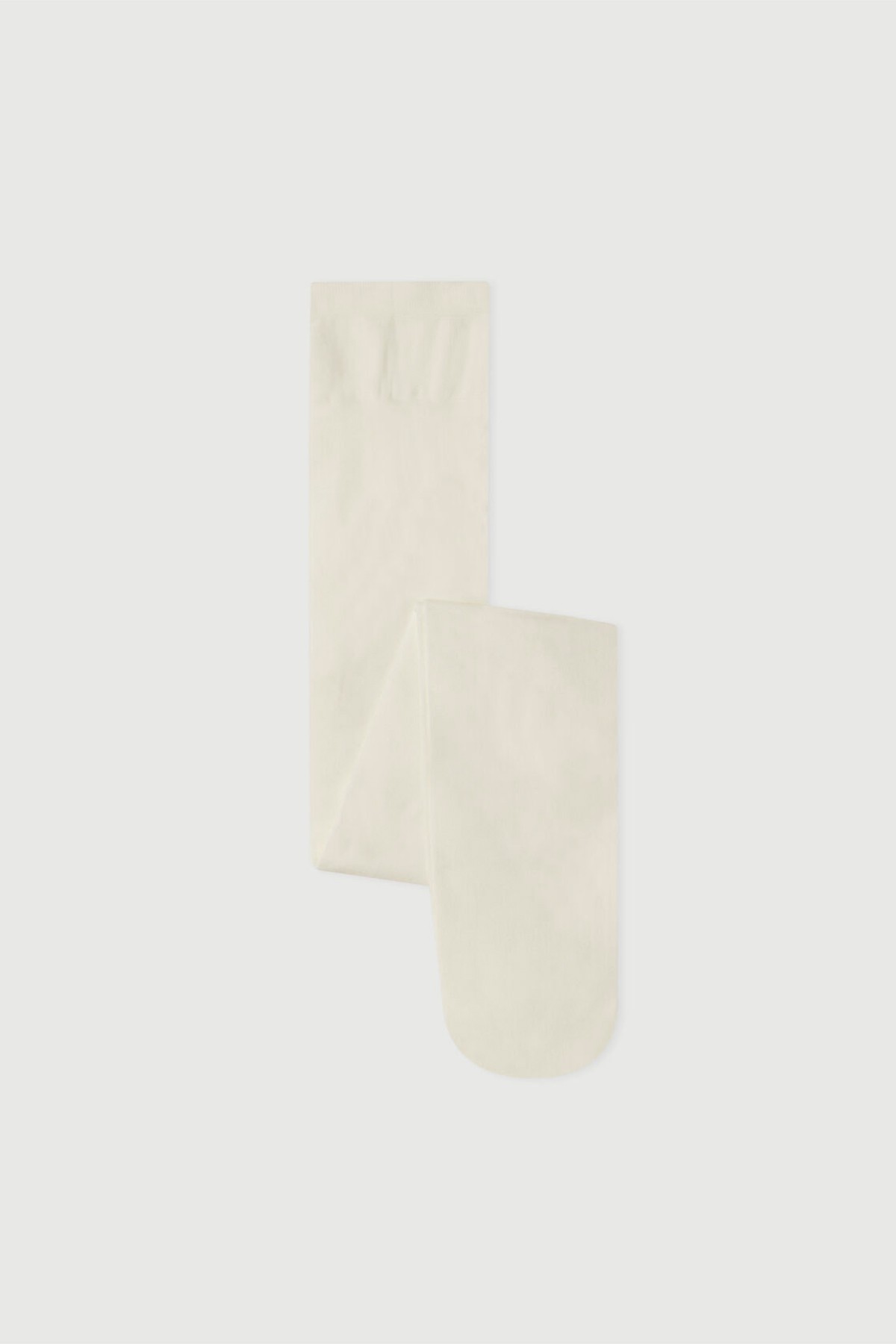 Kız Bebek Çocuk Mus Külotlu Çorap  (TEKLİ PAKET) - EKRU