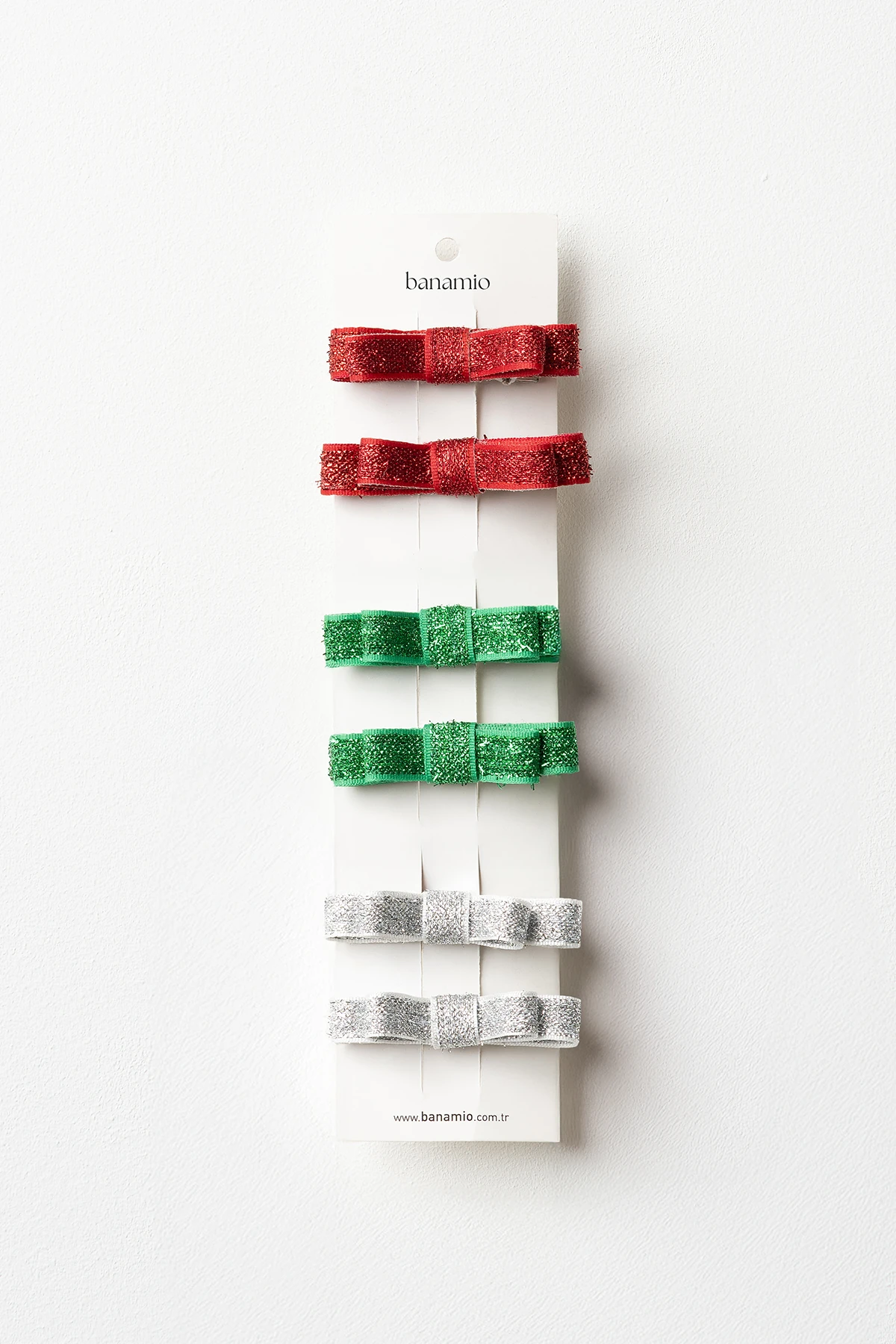 Simli Kurdele 6'lı Toka Seti - Çok Renkli