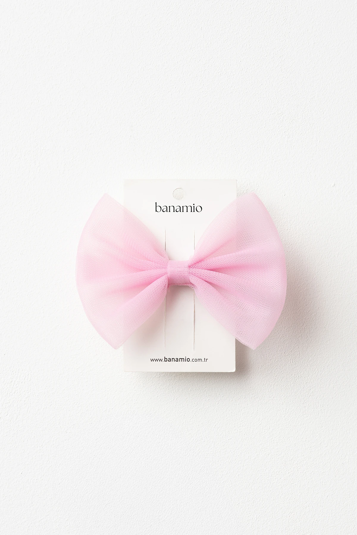 Tül Fiyonk Toka - Pembe