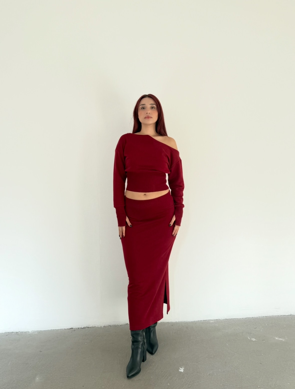 LS - Lenora Bordo Etek Takım