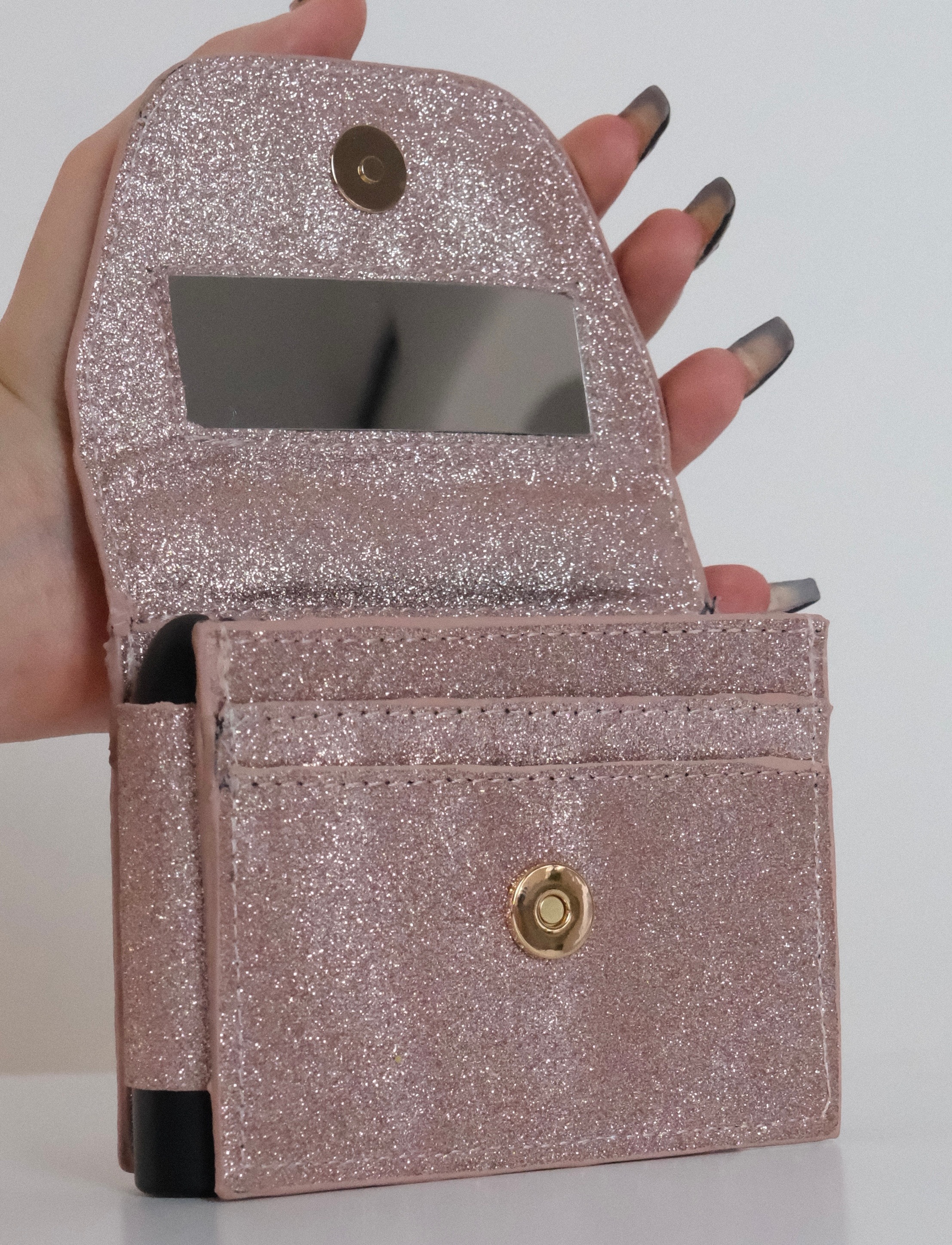 LS - Pink Shimmer Cüzdan