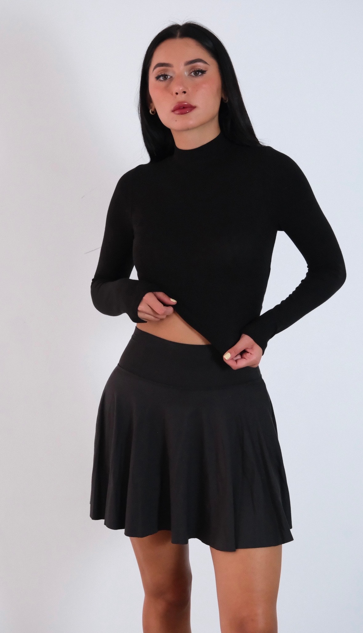 LS - Siyah Şortlu Etek