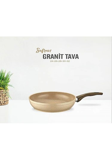 Gülsan Safran 3'lü Tava Seti  (24-26-28) Cm