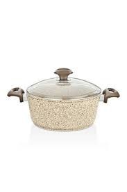Falez 20 cm  Creamy Derin Granit Tencere(2 Lt)