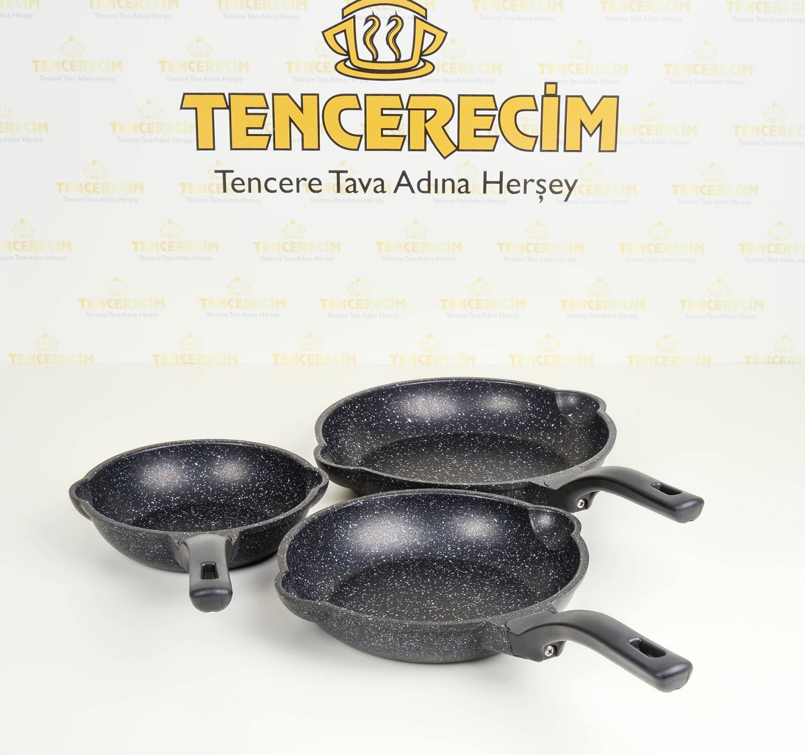 Cem Asur Serisi Tava Seti – 20/24/28 cm