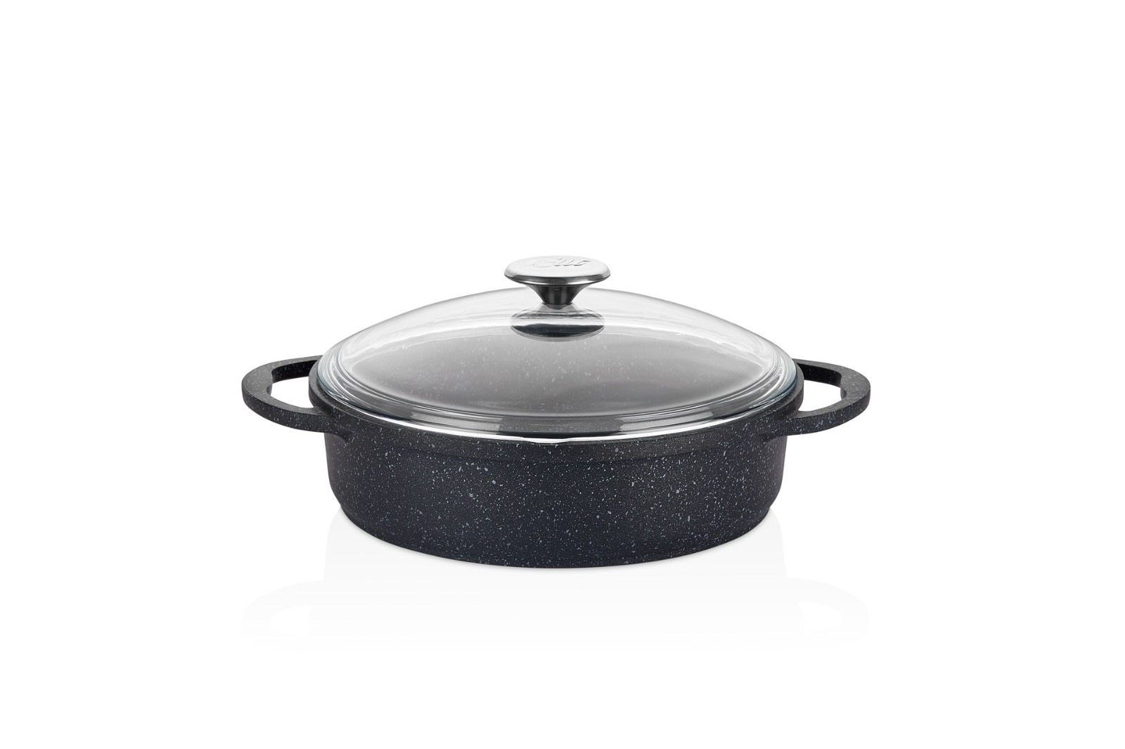 Cem&Elit 28 cm Döküm Granit Pilav & Karnıyarık Tenceresi