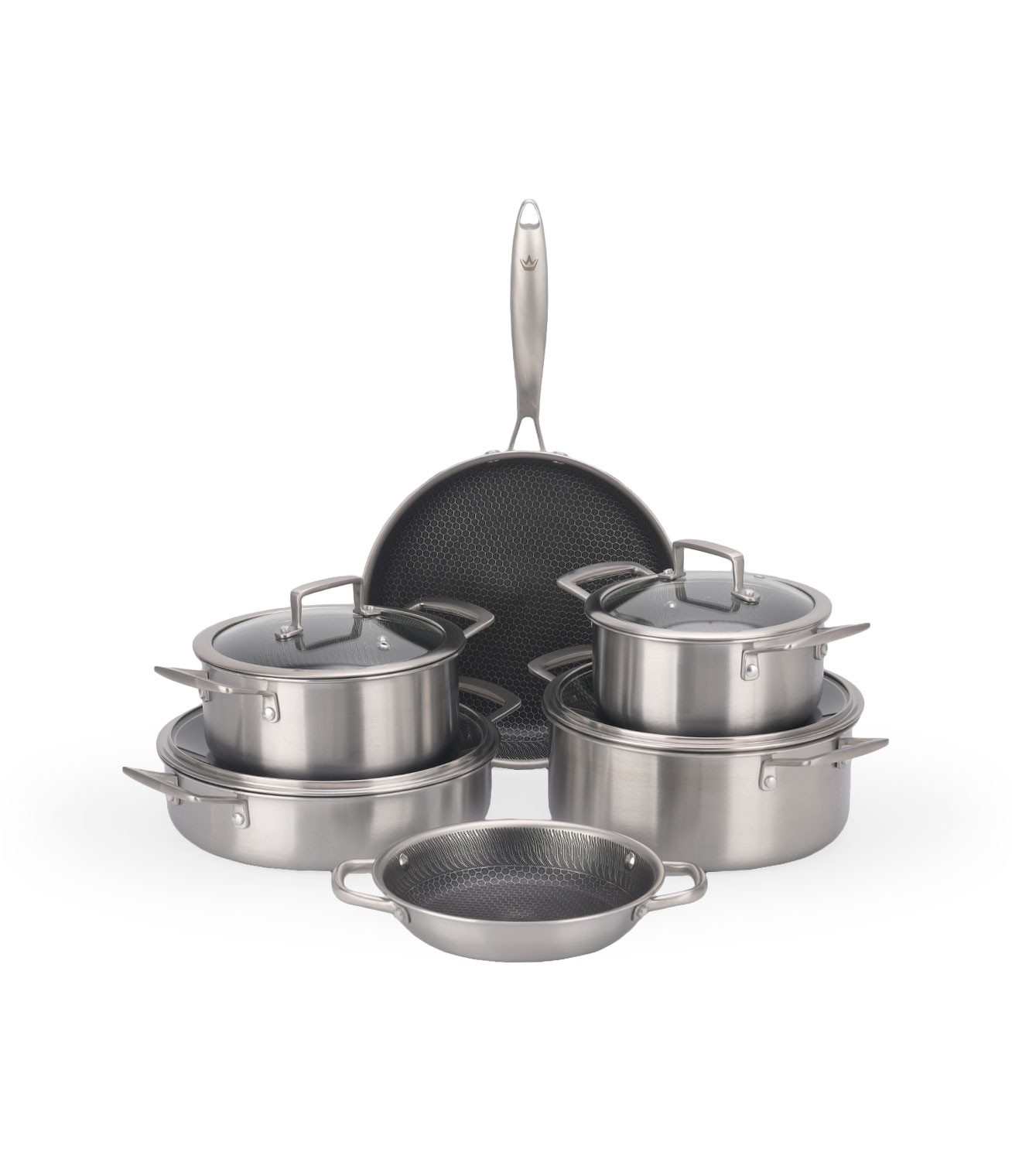 Maxx Doria Steel Fusion 10 Parça Tencere Seti 