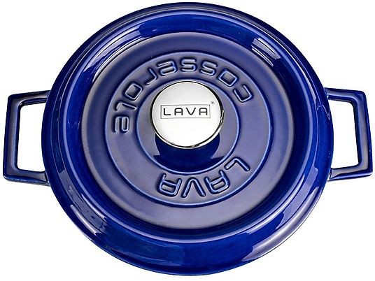  Lava 24 cm Basık  Demir Döküm Tencere (Renk Seçenekli)