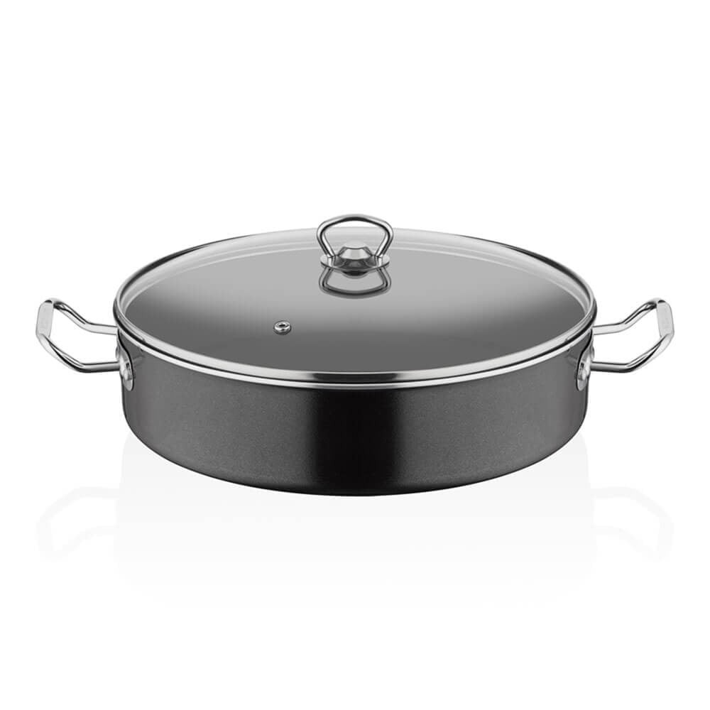 Altınbaşak Mega Granit 34 cm Karnıyarık Tenceresi (7 Lt)