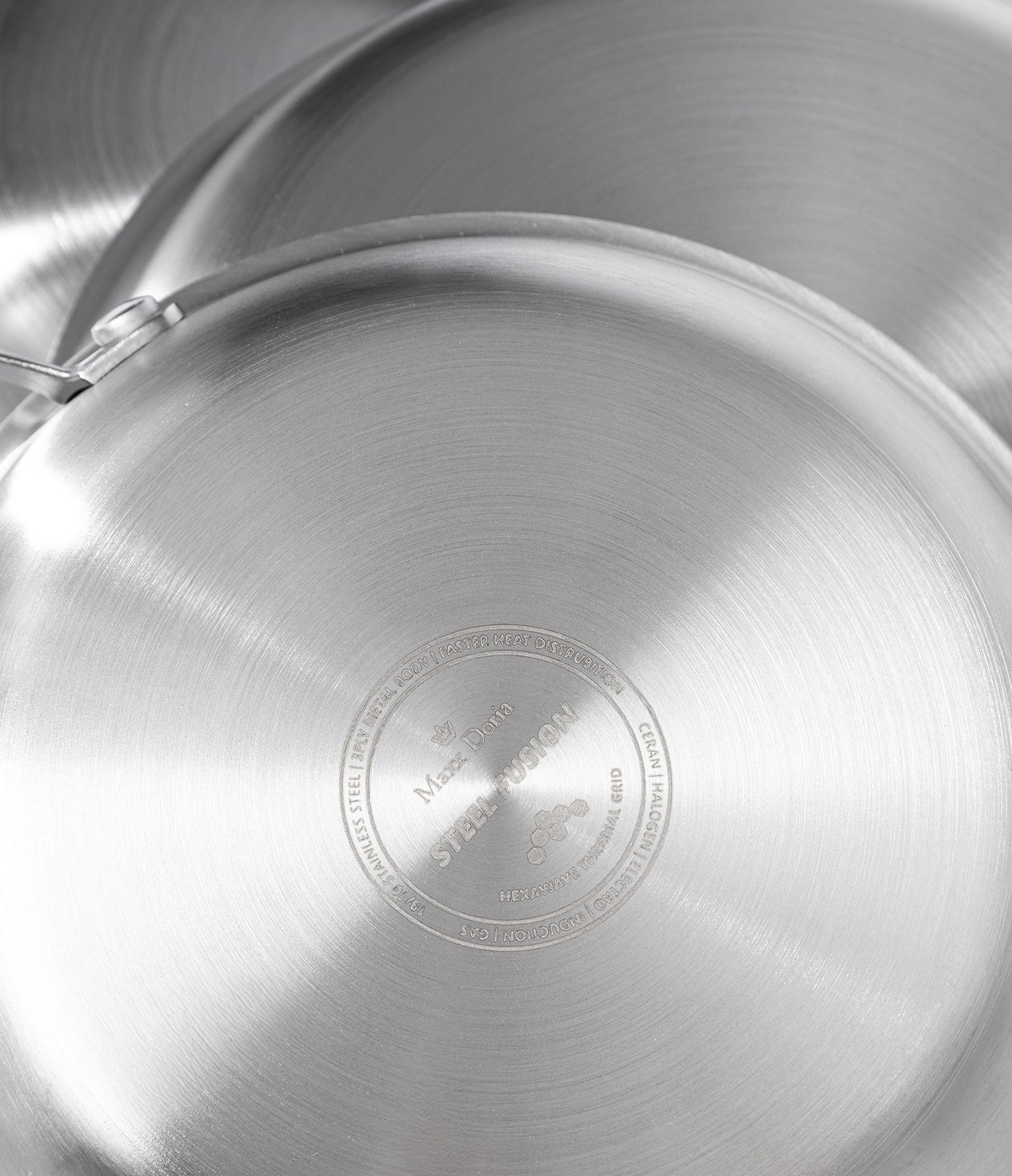 Maxx Doria Steel Fusion 3 Parça Tava Takımı